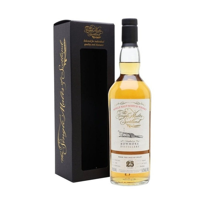 The Single Malts of Scotland Bowmore 25 Year Old 1996 Single Malt Scotch Whisky - ForWhiskeyLovers.com