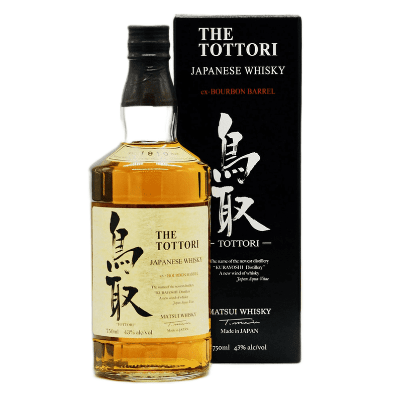 The Tottori Ex-Bourbon Barrel Japanese Whisky - ForWhiskeyLovers.com