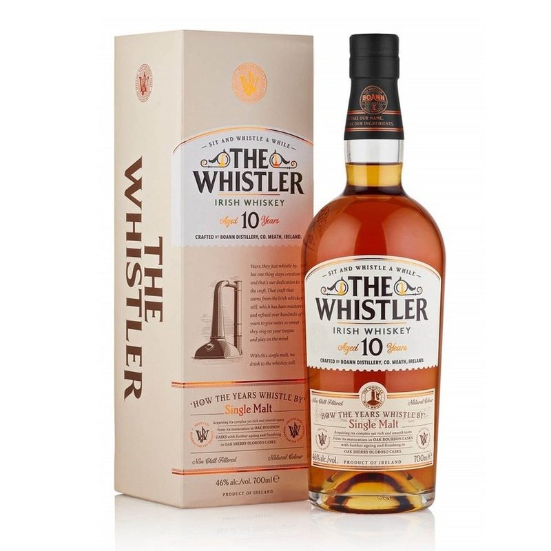 The Whistler 10 Year Old Single Malt Irish Whiskey - ForWhiskeyLovers.com