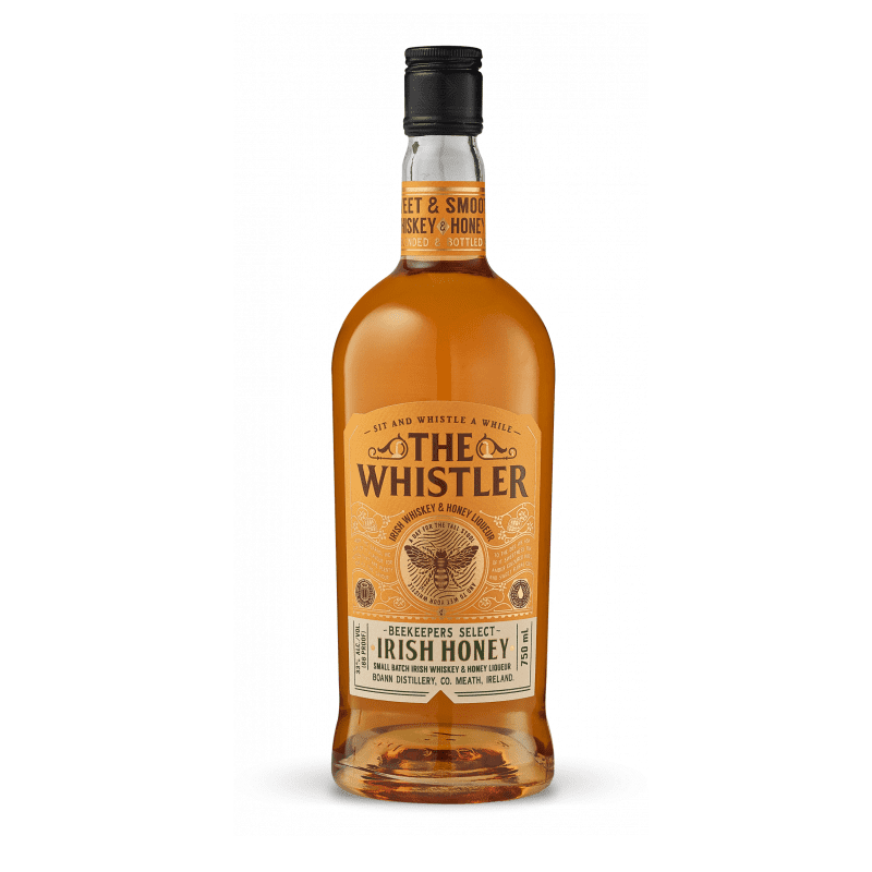 The Whistler Beekeepers Select Irish Honey Whiskey - ForWhiskeyLovers.com