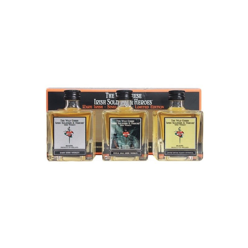 The Wild Geese Irish Soldiers & Heroes Miniature Gift Set - ForWhiskeyLovers.com