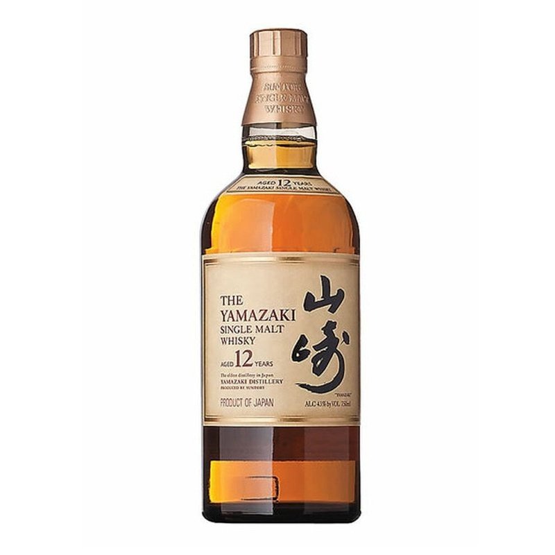 The Yamazaki 12 Year Old Single Malt Japanese Whisky - ForWhiskeyLovers.com