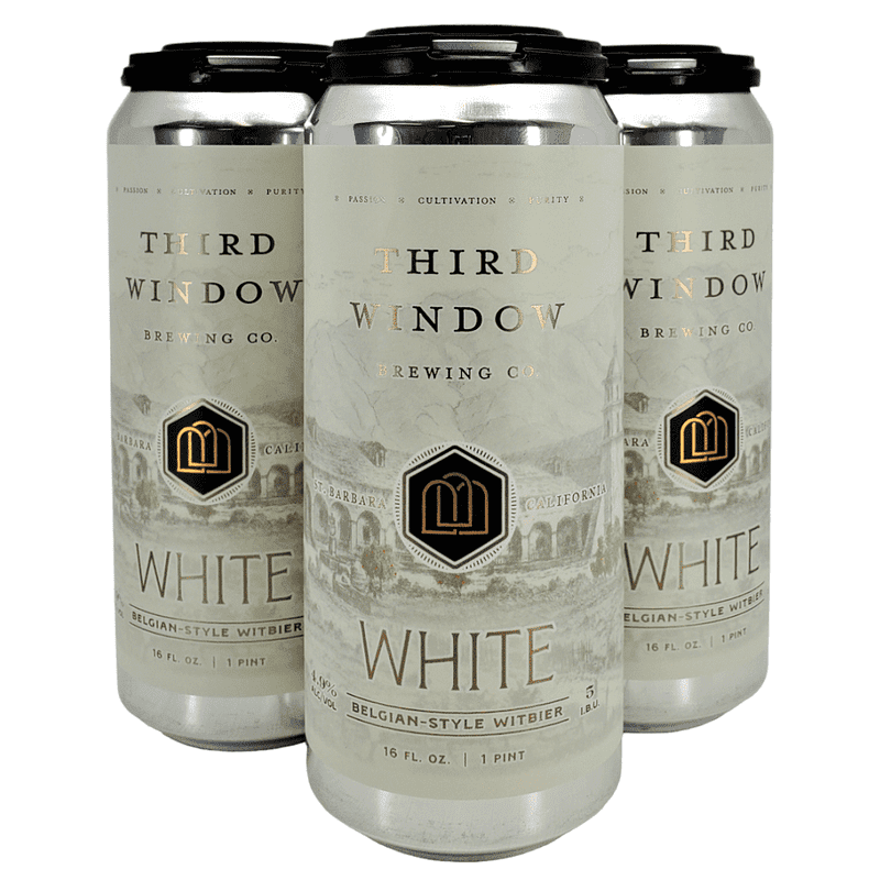 Third Window Brewing Co. White Belgian-Style Beer 4-Pack - ForWhiskeyLovers.com