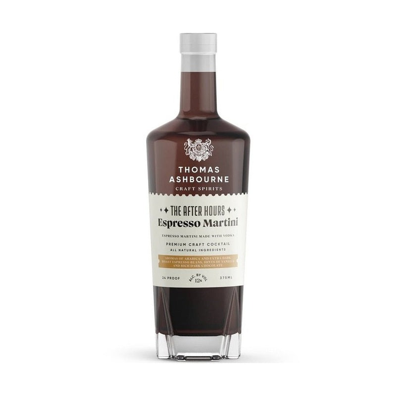 Thomas Ashbourne The After Hours Espresso Martini Cocktail 375ml - ForWhiskeyLovers.com