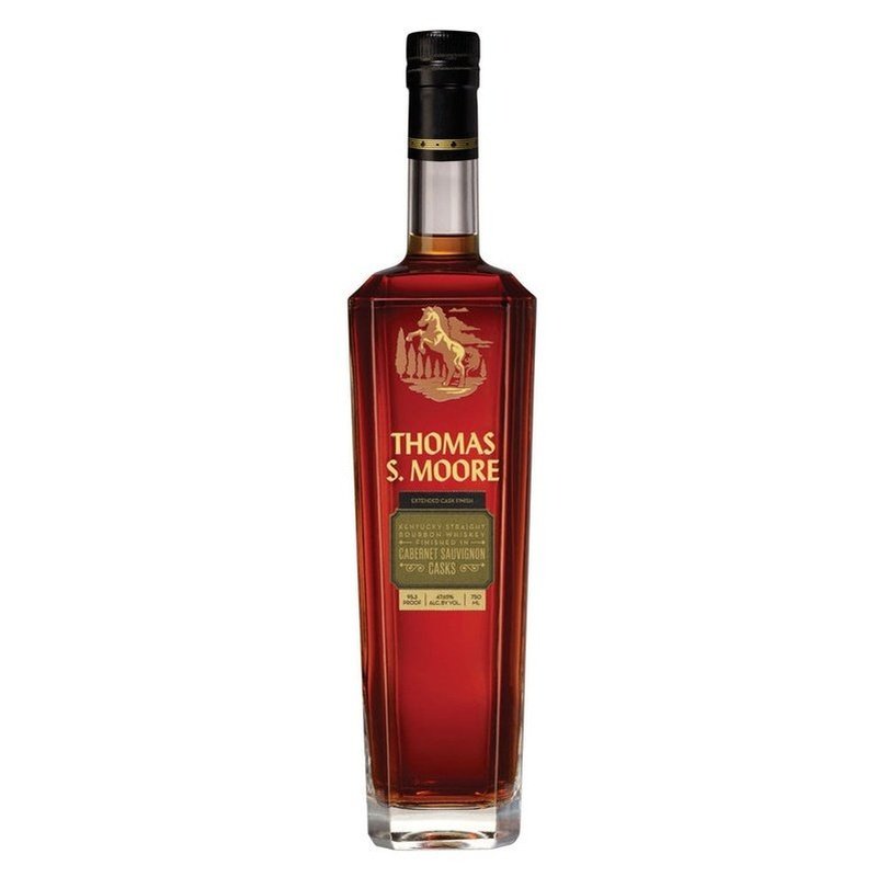 Thomas S. Moore Cabernet Sauvignon Cask Finish Kentucky Straight Bourbon Whiskey - ForWhiskeyLovers.com
