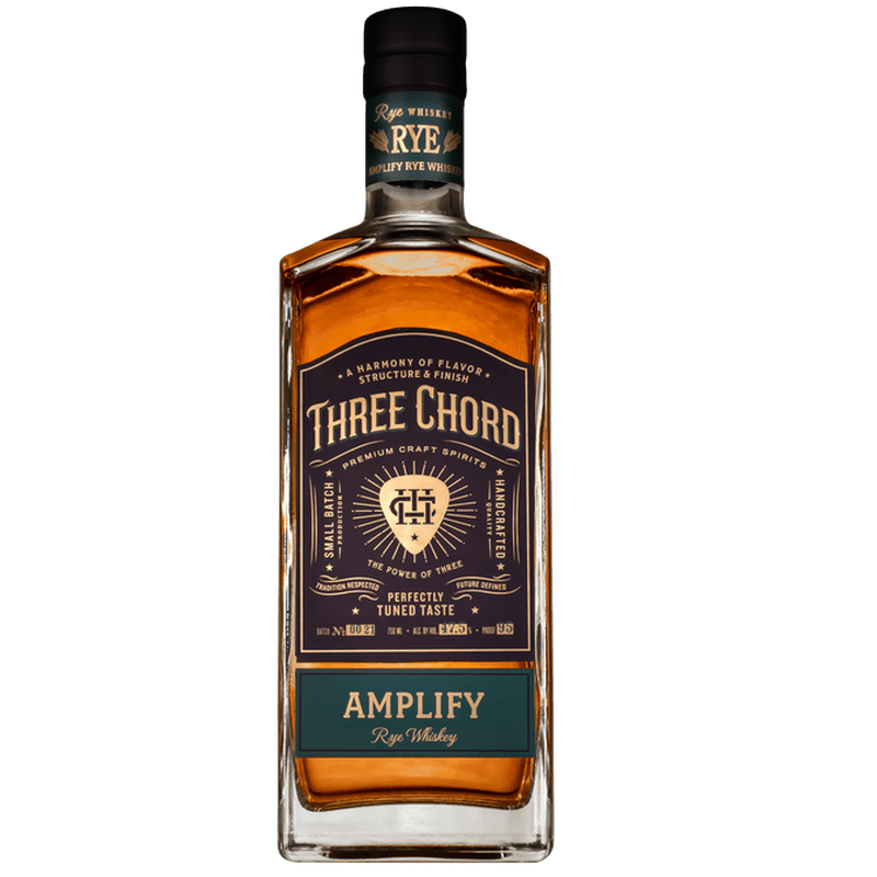 Three Chord Amplify Rye 750mL - ForWhiskeyLovers.com