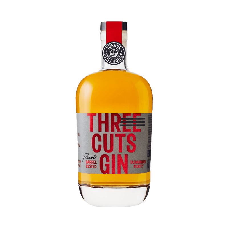 Three Cuts Pinot Barrel Rested Gin - ForWhiskeyLovers.com