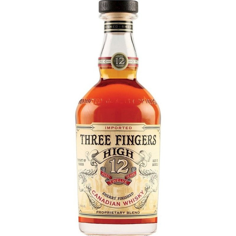 Three Fingers High 12 Year Old Canadian Whisky - ForWhiskeyLovers.com