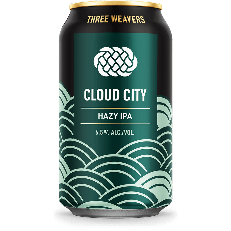 Three Weavers Brewing Co. Cloud City Hazy IPA Beer 6-Pack - ForWhiskeyLovers.com