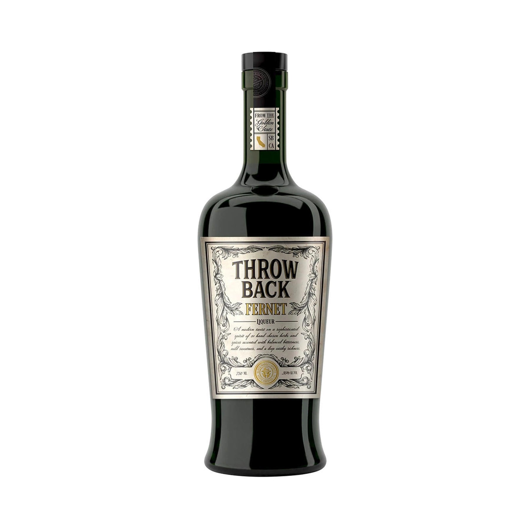 Throw Back Fernet 750ml - ForWhiskeyLovers.com