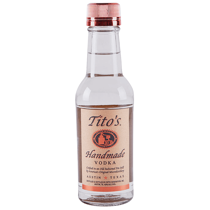 Tito's Handmade Vodka 200ml - ForWhiskeyLovers.com