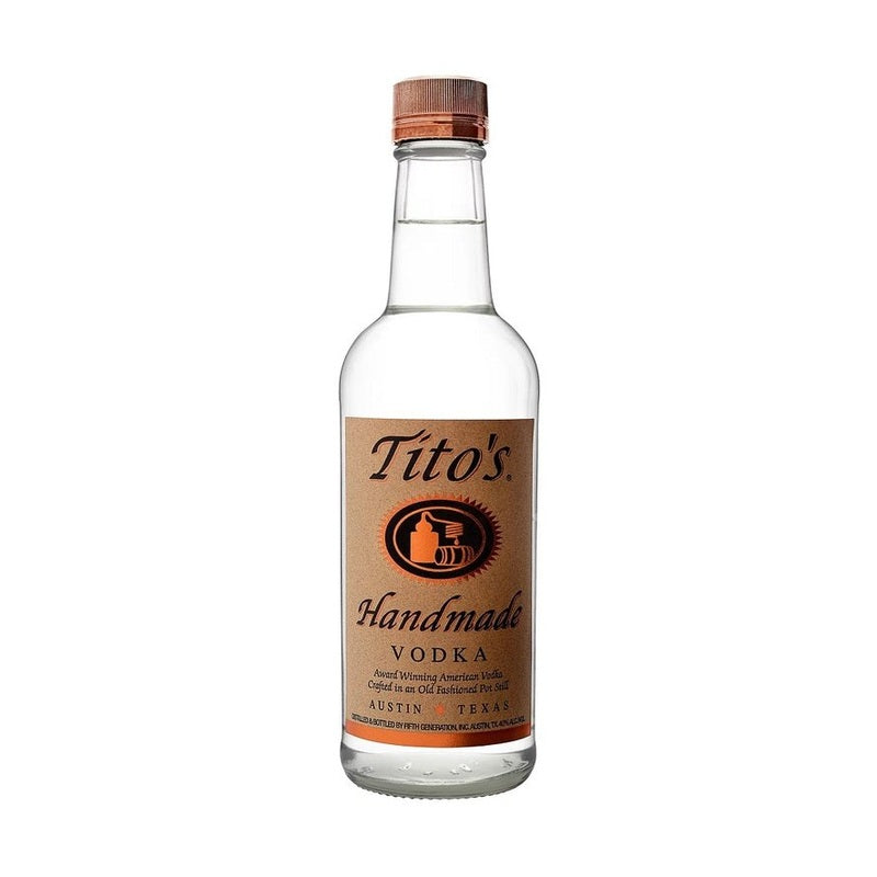 Tito's Handmade Vodka 375ml - ForWhiskeyLovers.com