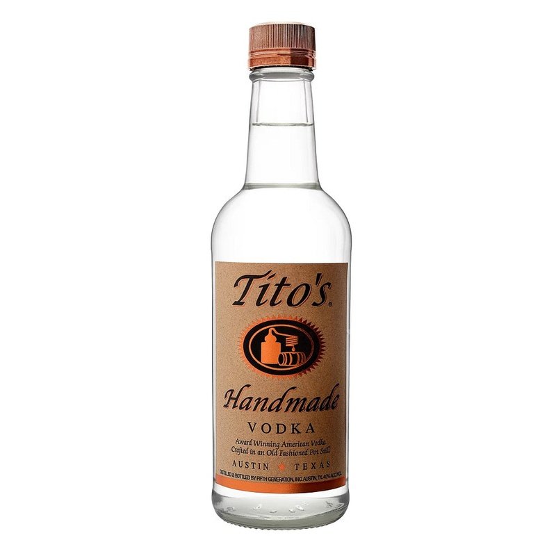 Tito's Handmade Vodka 375ml - ForWhiskeyLovers.com