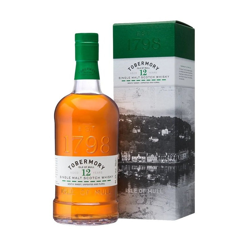 Tobermory 12 Year Old Single Malt Scotch Whisky - ForWhiskeyLovers.com