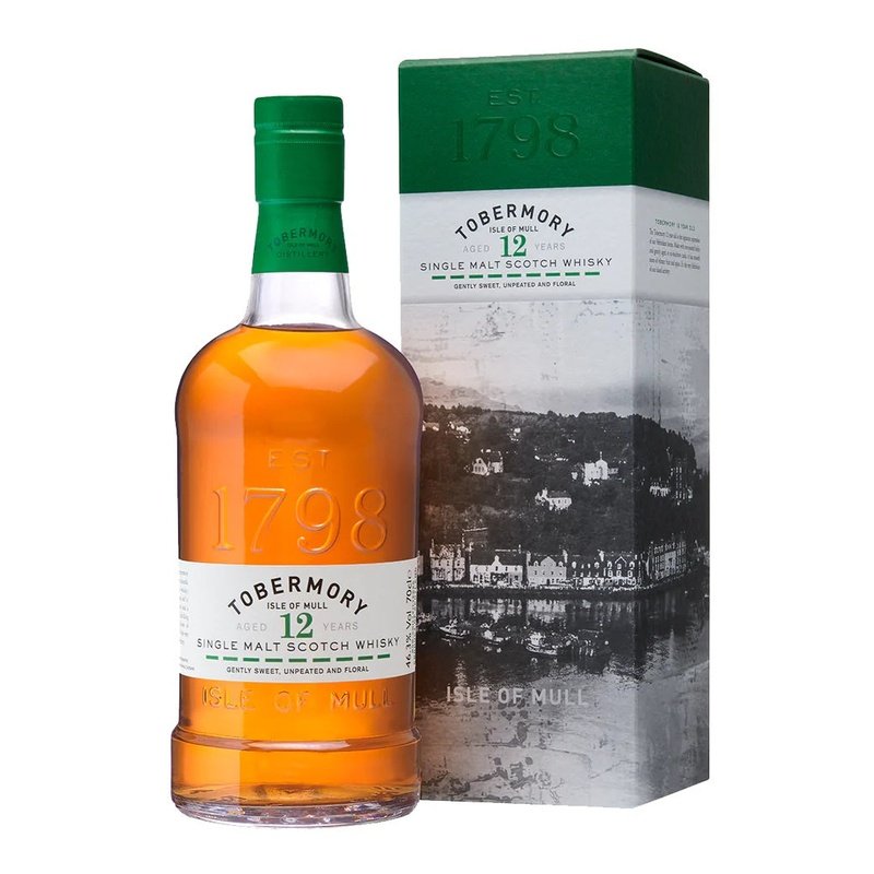 Tobermory 12 Year Old Single Malt Scotch Whisky - ForWhiskeyLovers.com