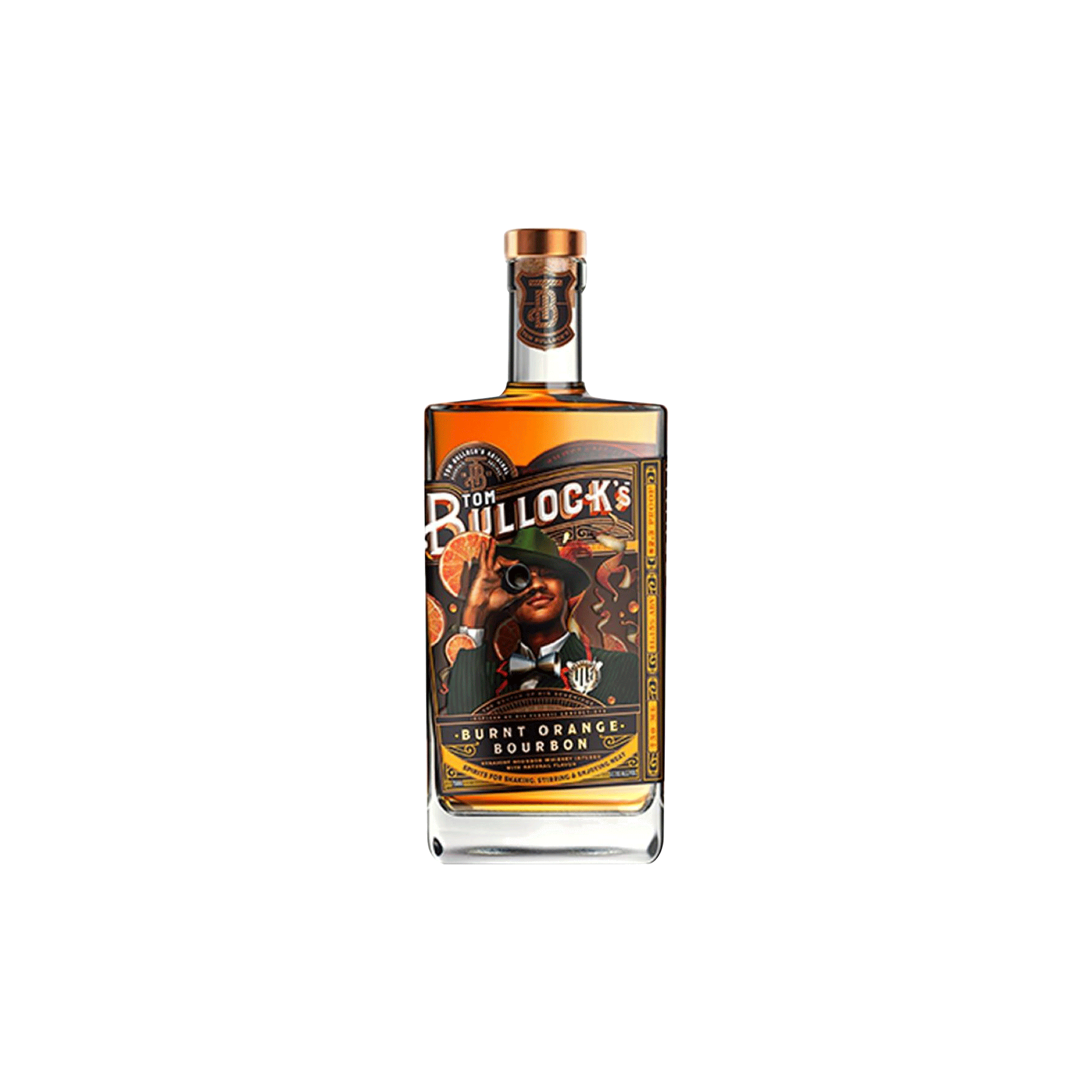 Tom Bullock's Burnt Orange Bourbon 750ml - ForWhiskeyLovers.com