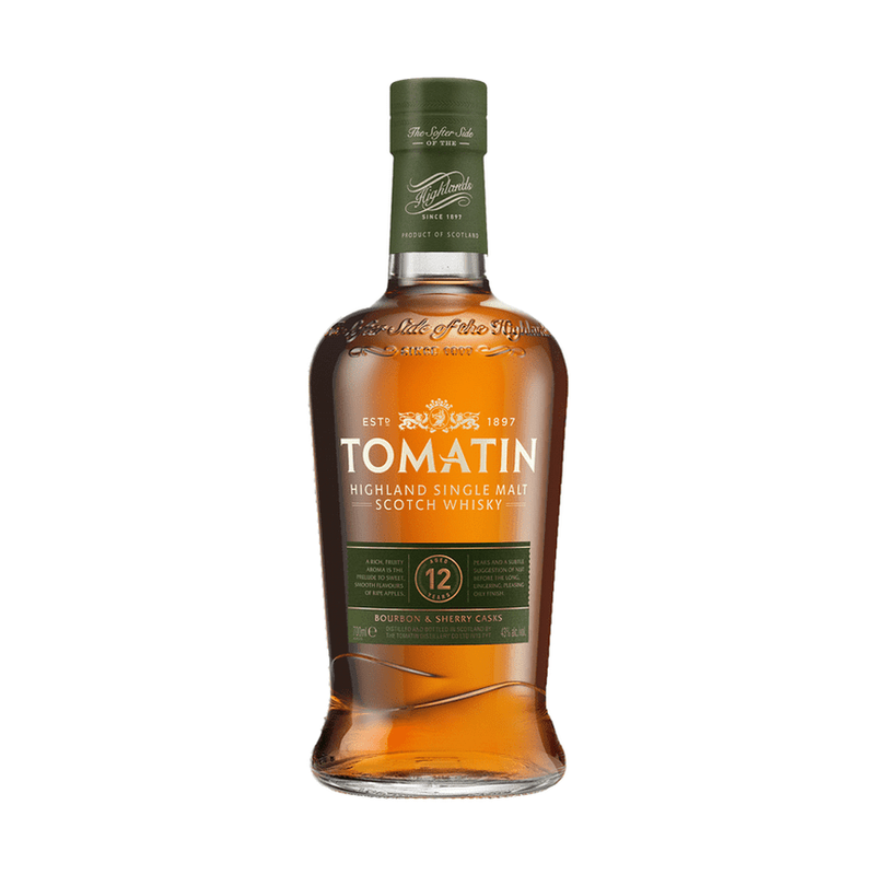 Tomatin 12 Year Old Single Malt Whisky 750mL - ForWhiskeyLovers.com