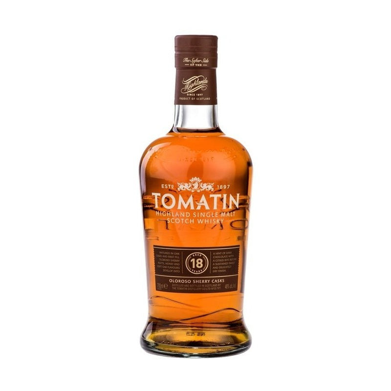 Tomatin 18 Year Old Highland Single Malt Scotch Whisky - ForWhiskeyLovers.com