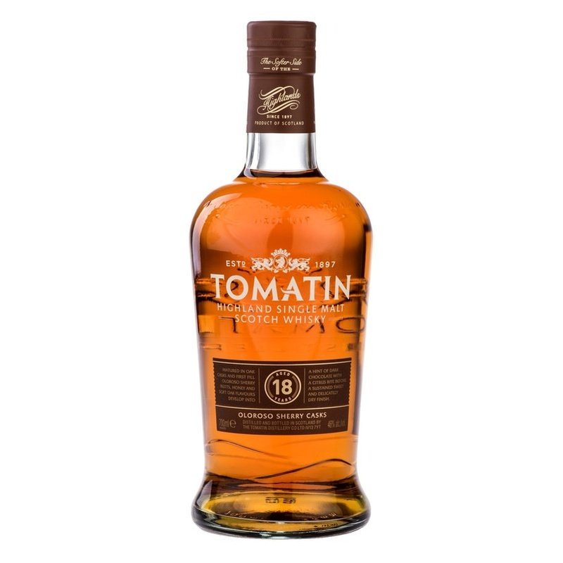 Tomatin 18 Year Old Highland Single Malt Scotch Whisky - ForWhiskeyLovers.com