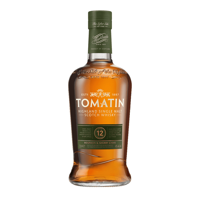 Tomatin Scotch Single Malt 12 Year 750ml - ForWhiskeyLovers.com