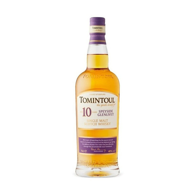 Tomintoul 10 Year Old Highland Single Malt Scotch Whisky 750mL - ForWhiskeyLovers.com
