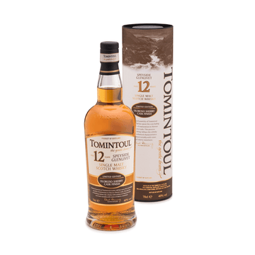 Tomintoul 12 year old Oloroso Cask Finish Single Malt Scotch Whisky 700mL - ForWhiskeyLovers.com