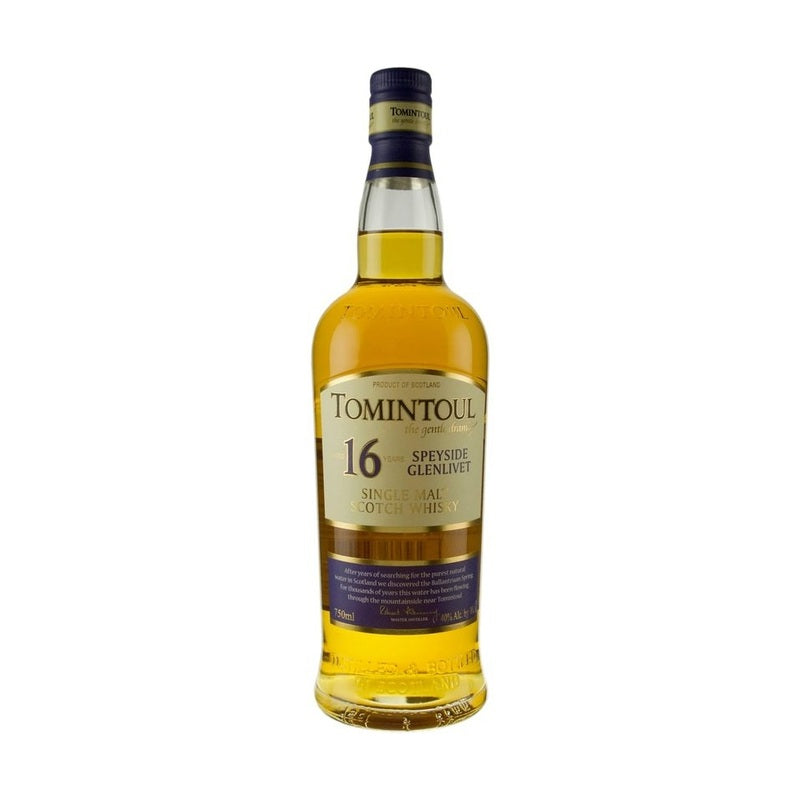 Tomintoul 16 Year Old Speyside Single Malt Scotch Whisky - ForWhiskeyLovers.com