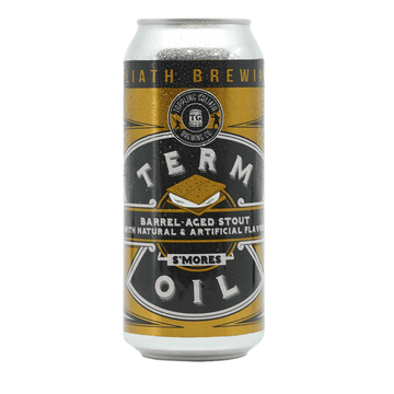 Toppling Goliath Term Oil S'Mores Barrel-Aged Stout Beer 4-Pack - ForWhiskeyLovers.com