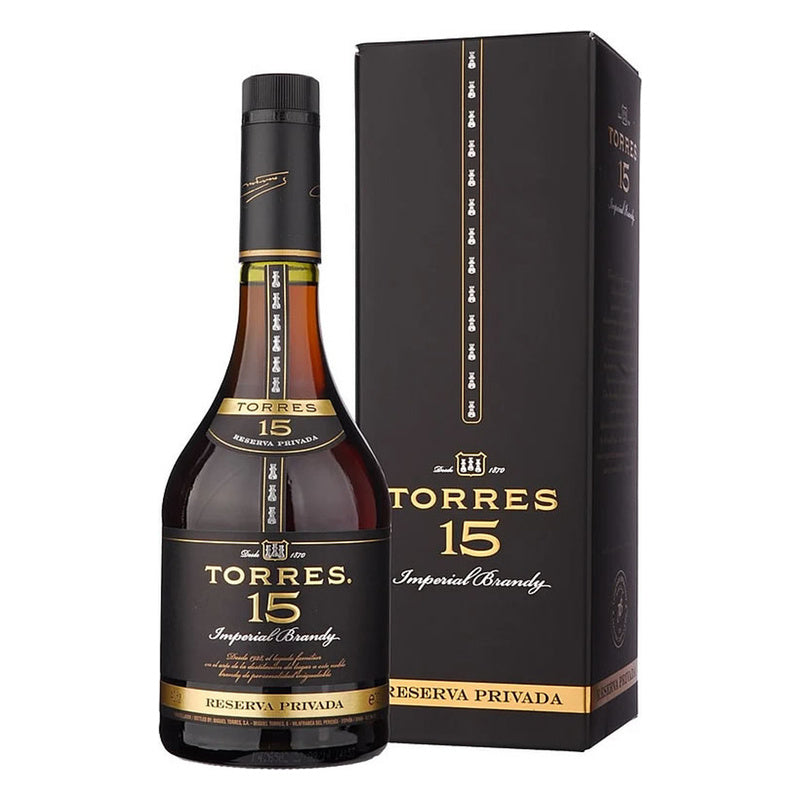 Torres 15 Reserva Privada Imperial Brandy 750ml - ForWhiskeyLovers.com