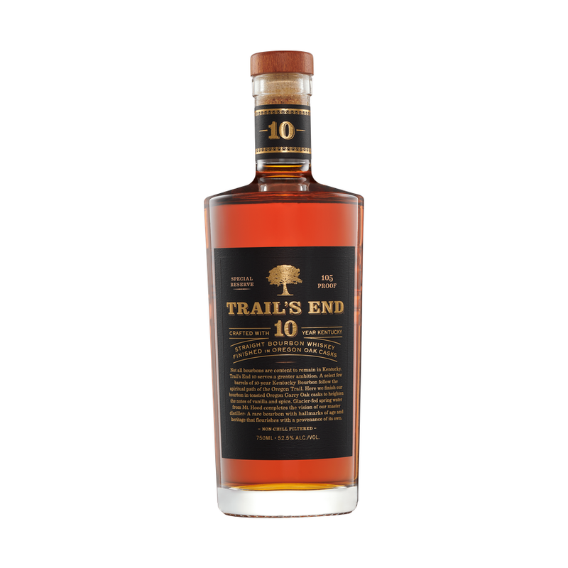 Trail's End 10 Year Bourbon Whiskey 750 mL Bottle - ForWhiskeyLovers.com