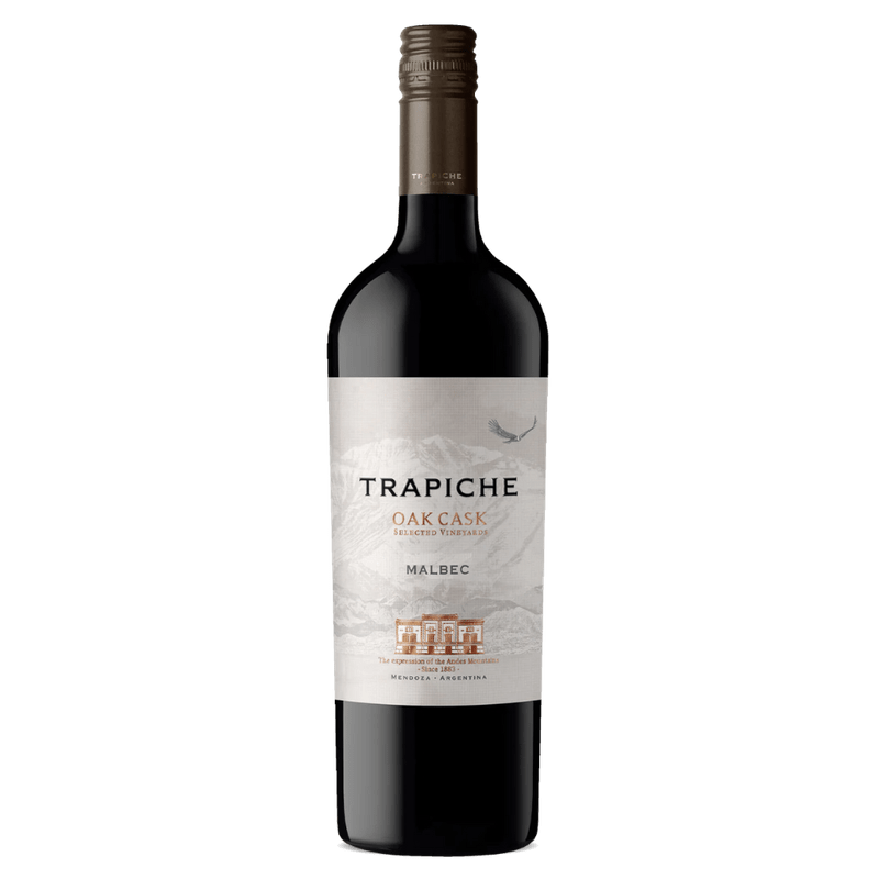 Trapiche Oak Cask Selected Vineyards Malbec 2022 - ForWhiskeyLovers.com