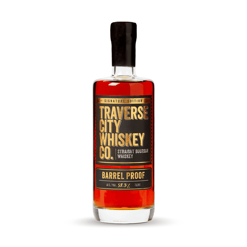 Traverse City Whiskey Co. Barrel Proof Straight Bourbon Whiskey - ForWhiskeyLovers.com