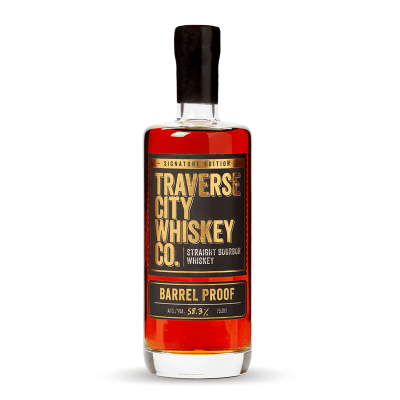 Traverse City Whiskey Co. Barrel Proof Straight Bourbon Whiskey - ForWhiskeyLovers.com
