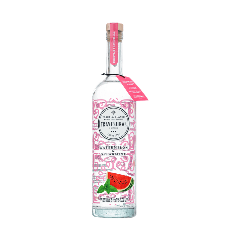 Travesuras Infusions Watermelon & Spearmint Blanco Tequila - ForWhiskeyLovers.com