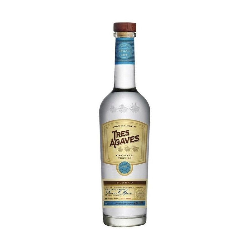 Tres Agaves Blanco Organic Tequila - ForWhiskeyLovers.com