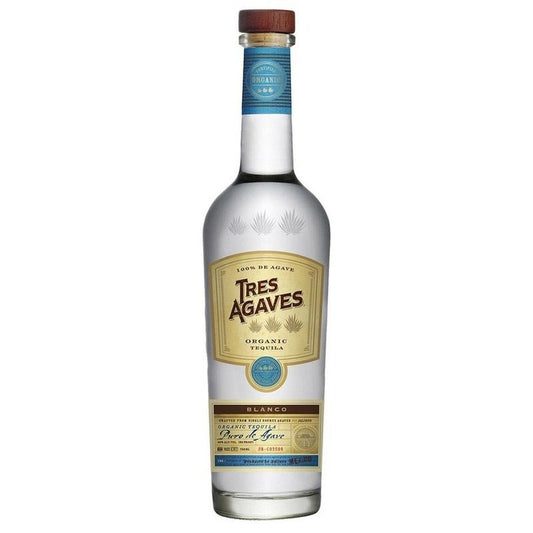 Tres Agaves Blanco Organic Tequila - ForWhiskeyLovers.com
