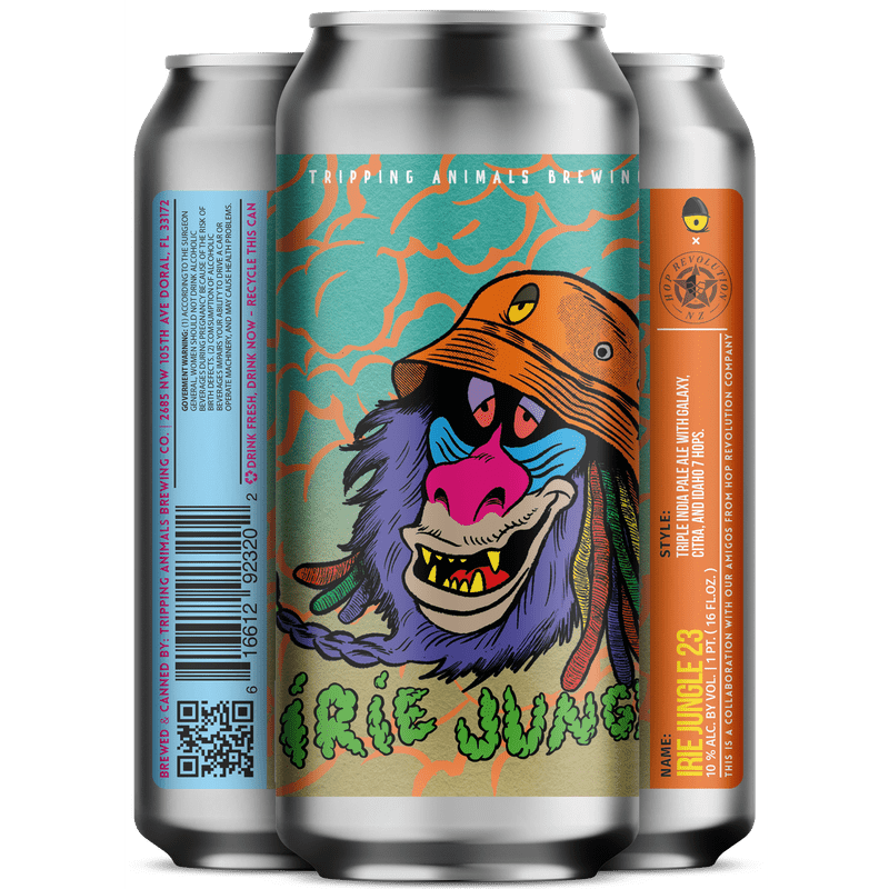 Tripping Animals Irie Jungle Triple IPA - ForWhiskeyLovers.com
