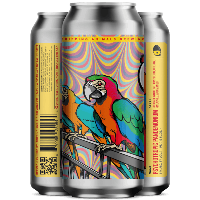 Tripping Animals 'Psychotropic Pandemonium' Sour Ale - ForWhiskeyLovers.com