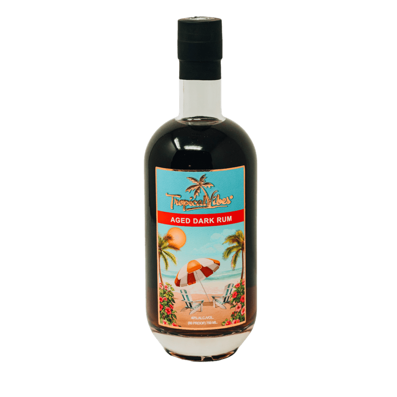 Tropical Vibes Aged Dark Rum - ForWhiskeyLovers.com