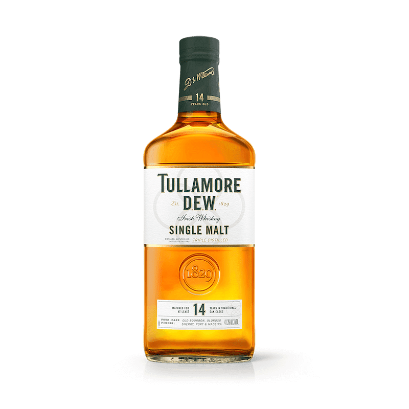 Tullamore D.E.W. 14 Year Old Single Malt Irish Whiskey - ForWhiskeyLovers.com