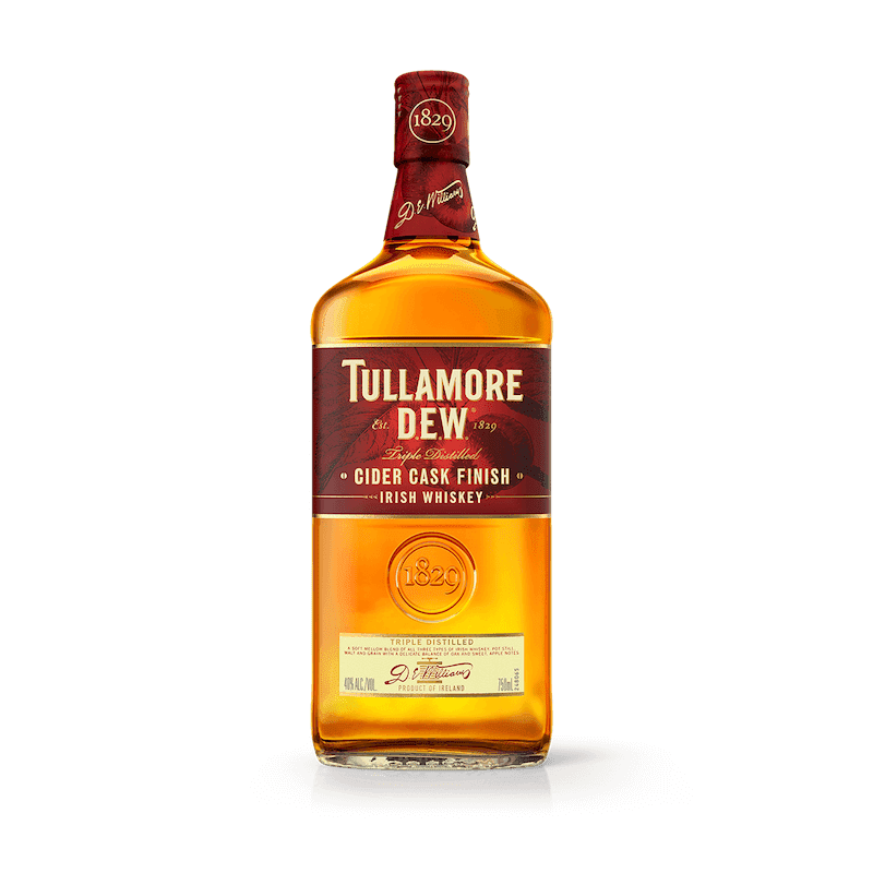 Tullamore D.E.W. Cider Cask Finish Irish Whiskey - ForWhiskeyLovers.com