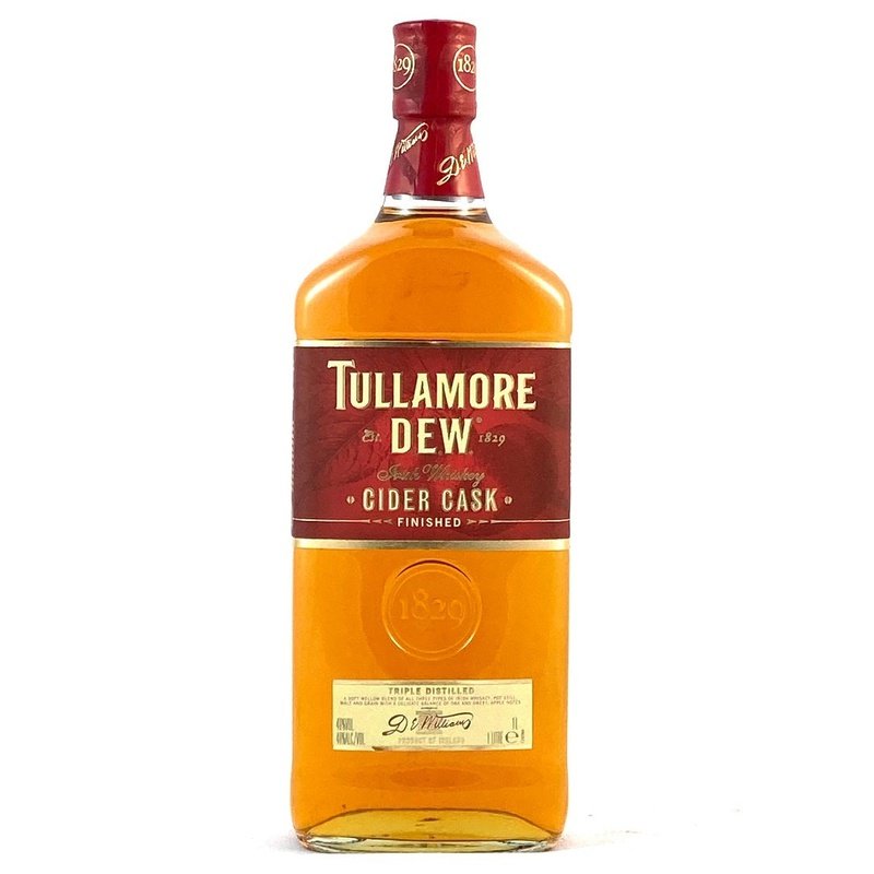 Tullamore D.E.W. Cider Cask Finish Irish Whiskey Liter - ForWhiskeyLovers.com