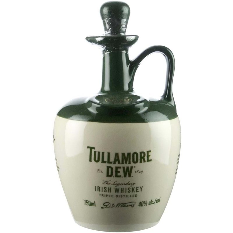 Tullamore D.E.W. Irish Whiskey in Ceramic Crock - ForWhiskeyLovers.com