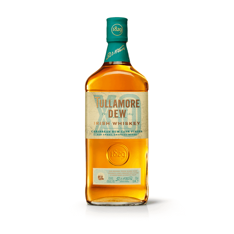Tullamore D.E.W. XO Caribbean Rum Cask Finish Irish Whiskey - ForWhiskeyLovers.com