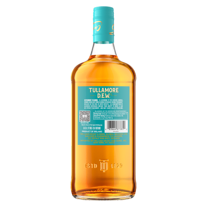 Tullamore D.E.W. XO Caribbean Rum Cask Finish Irish Whiskey - ForWhiskeyLovers.com