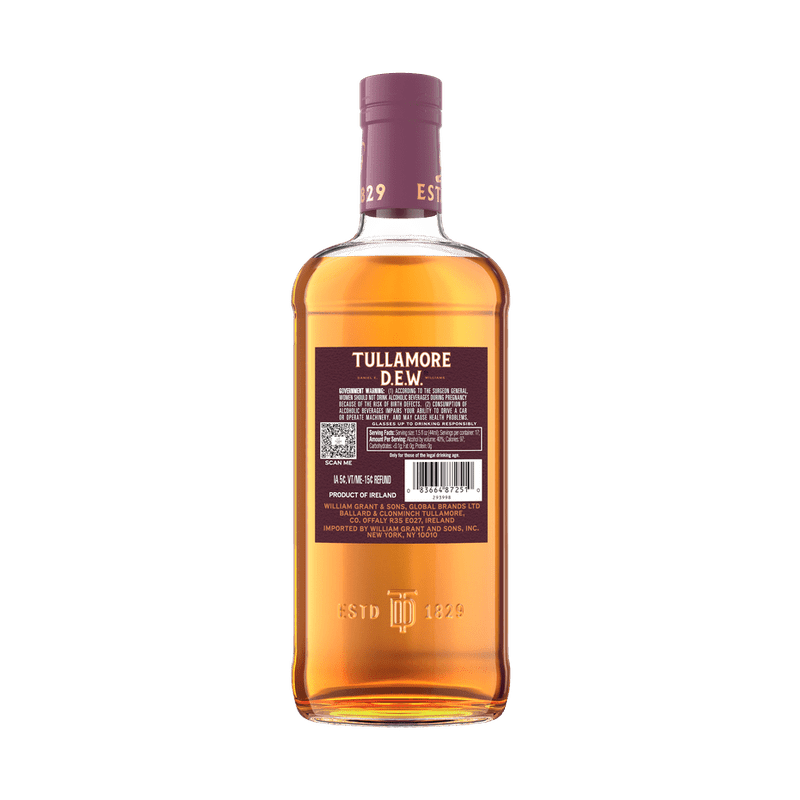 Tullamore Dew Irish Whiskey 12 Year Special Reserve 750ml - ForWhiskeyLovers.com
