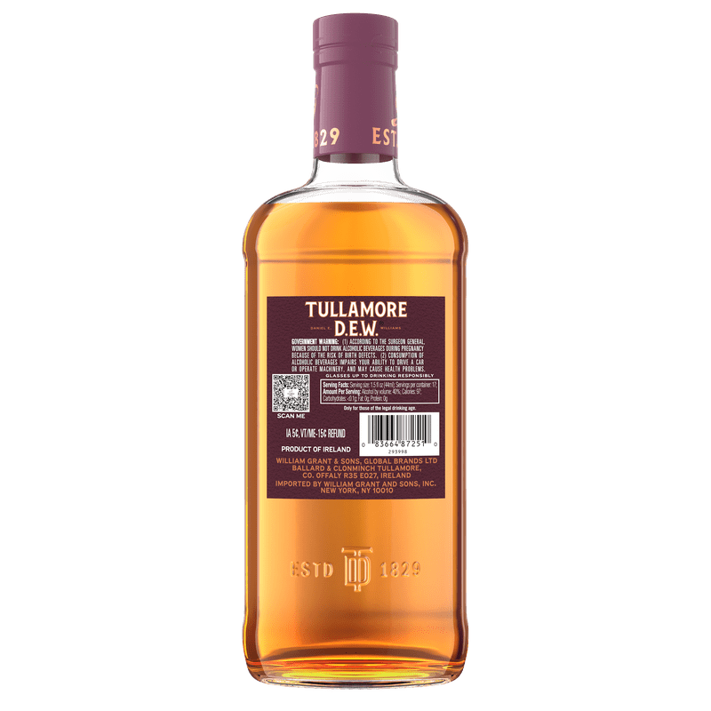 Tullamore Dew Irish Whiskey 12 Year Special Reserve 750ml - ForWhiskeyLovers.com