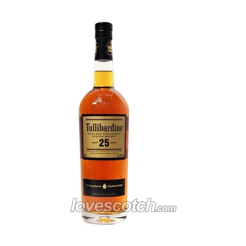 Tullibardine 25 Year Old Single Malt Scotch Whisky - ForWhiskeyLovers.com