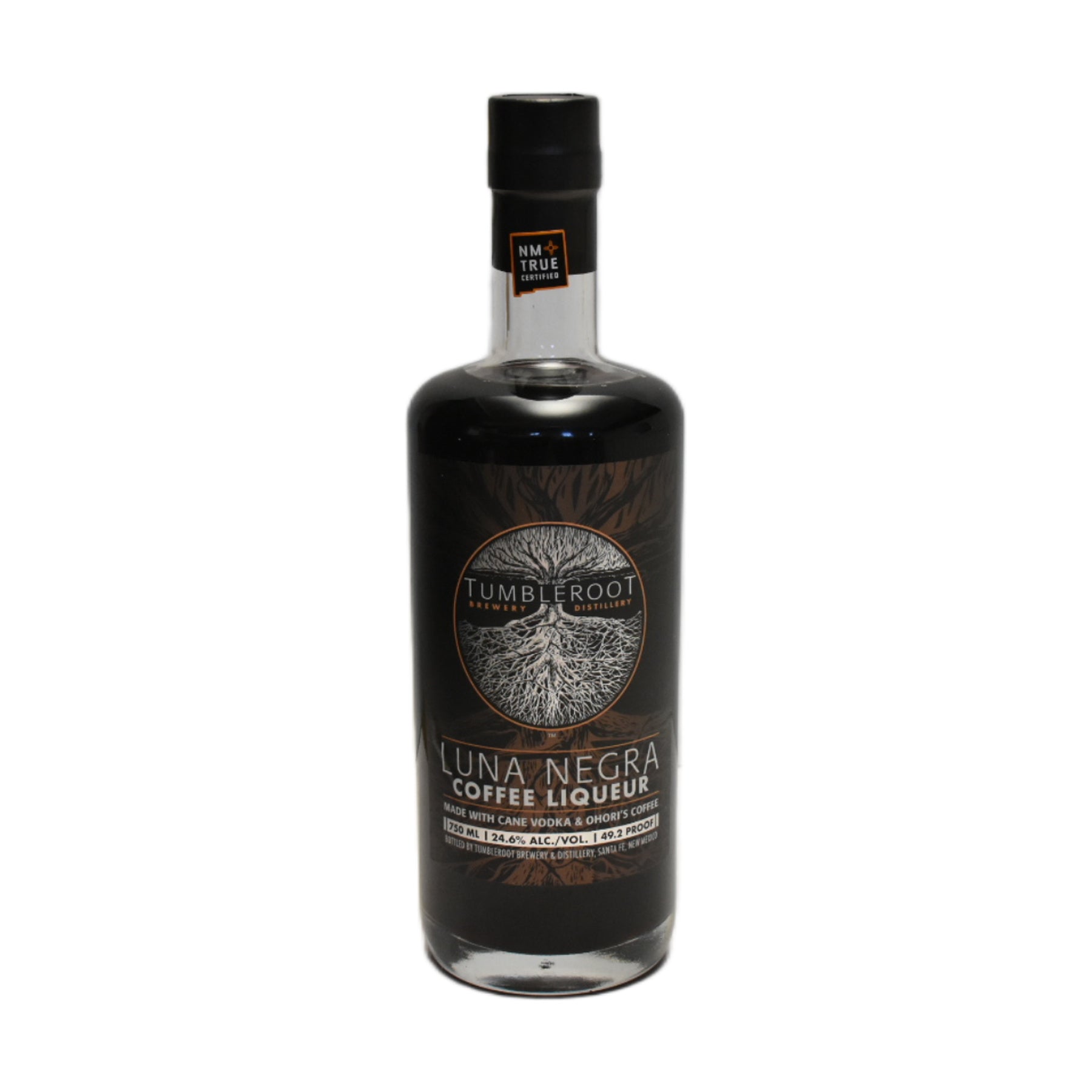 Tumbleroot Luna Negra Coffee Liqueur 750ml - ForWhiskeyLovers.com