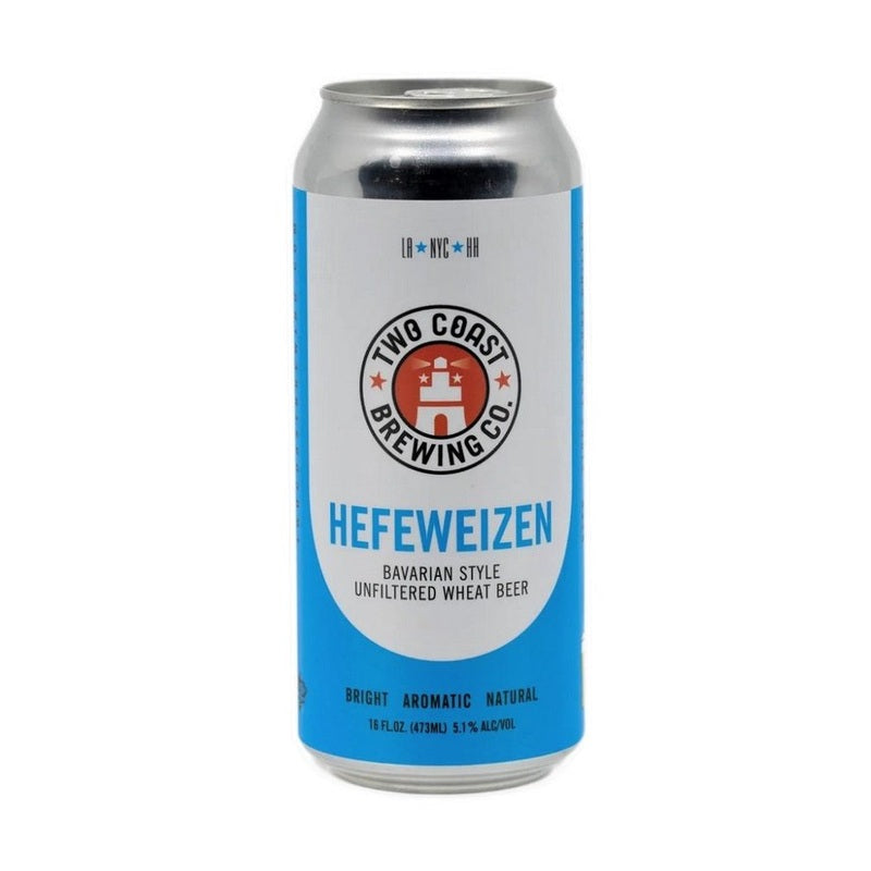 Two Coast Brewing Co. Hefeweizen Bavarian Style Wheat Beer 4-Pack - ForWhiskeyLovers.com